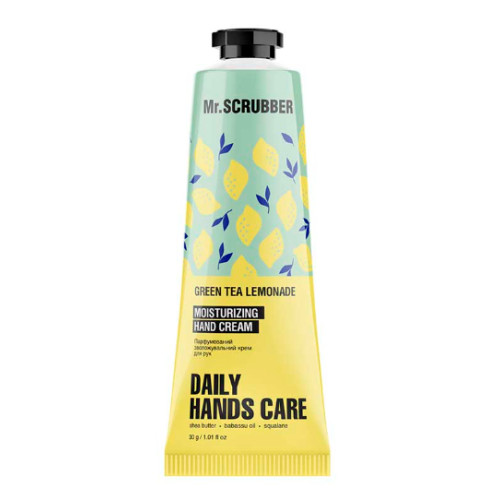 Парфумований зволожувальний крем для рук Green Tea Lemonade Mr.SCRUBBER 30 мл